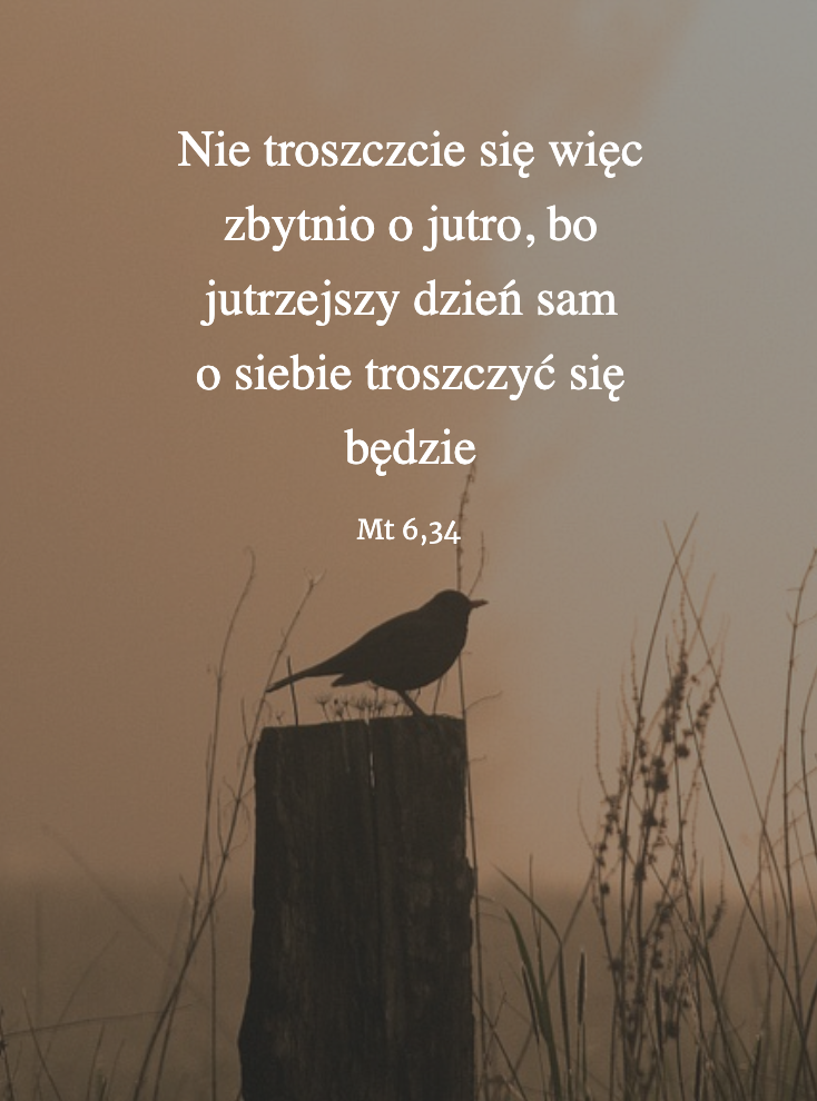 Cytat z Biblii dla ciebie na dziś [12 sierpnia]