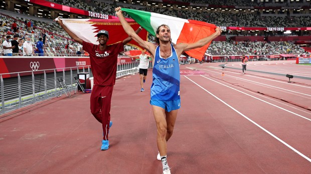 Gianmarco Tamberi AND Mutaz Essa Barshim