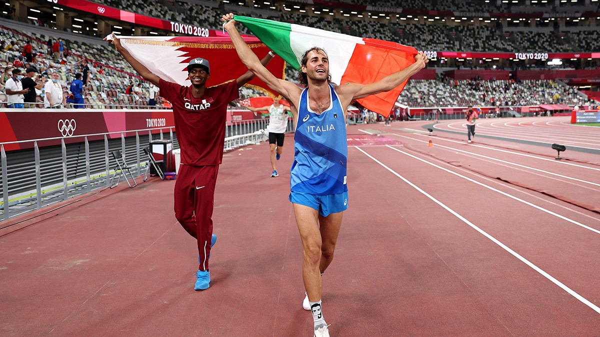 Gianmarco Tamberi AND Mutaz Essa Barshim