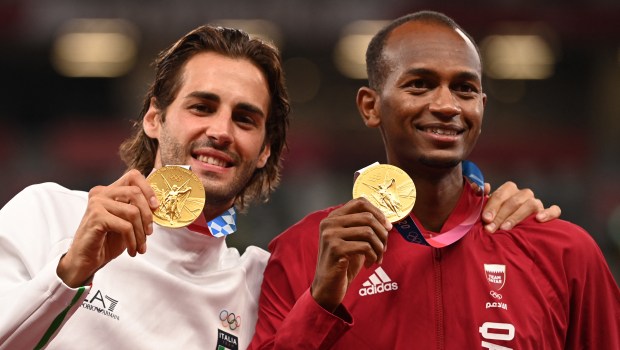 Gianmarco Tamberi AND Mutaz Essa Barshim