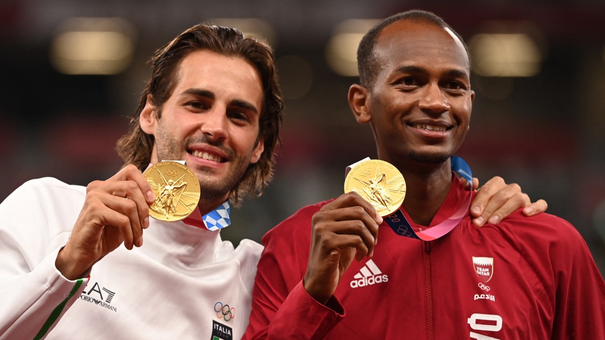 Gianmarco Tamberi AND Mutaz Essa Barshim