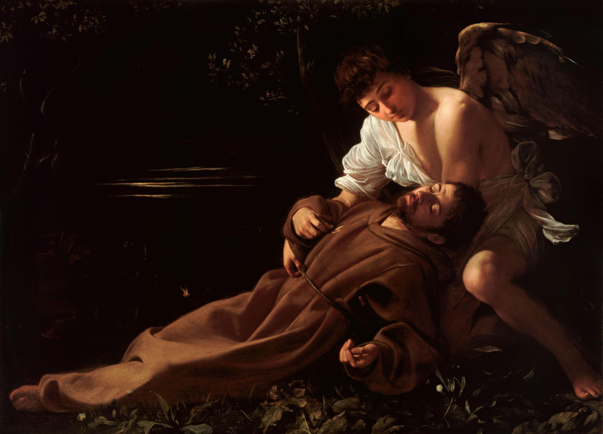 SAINT FRANCIS CARAVAGGIO