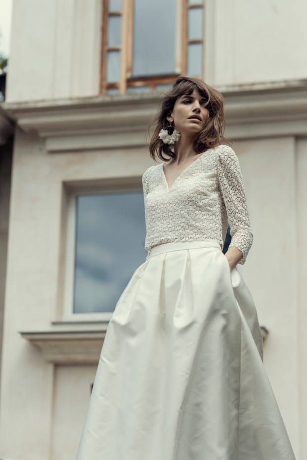 Wedding dresses collection Laure de Sagazan 2022