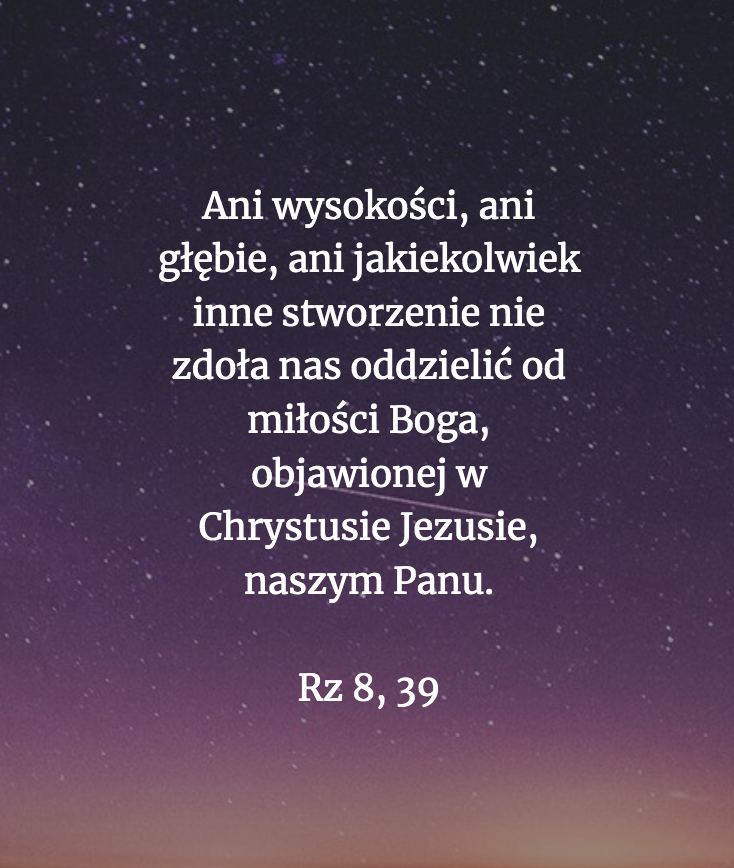 Cytat z Biblii dla ciebie na dziś [3 października]