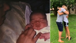 kobieta odnalazła po latach syna, którego oddała do adopcji