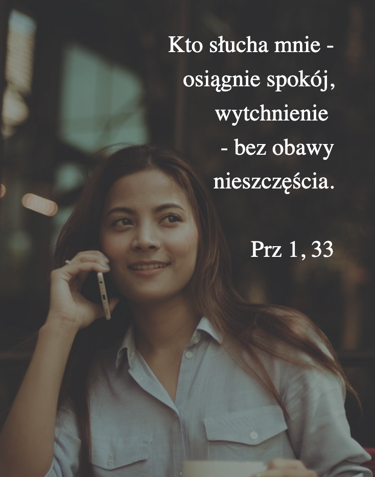 Cytat z Biblii dla ciebie na dziś [6 listopada]