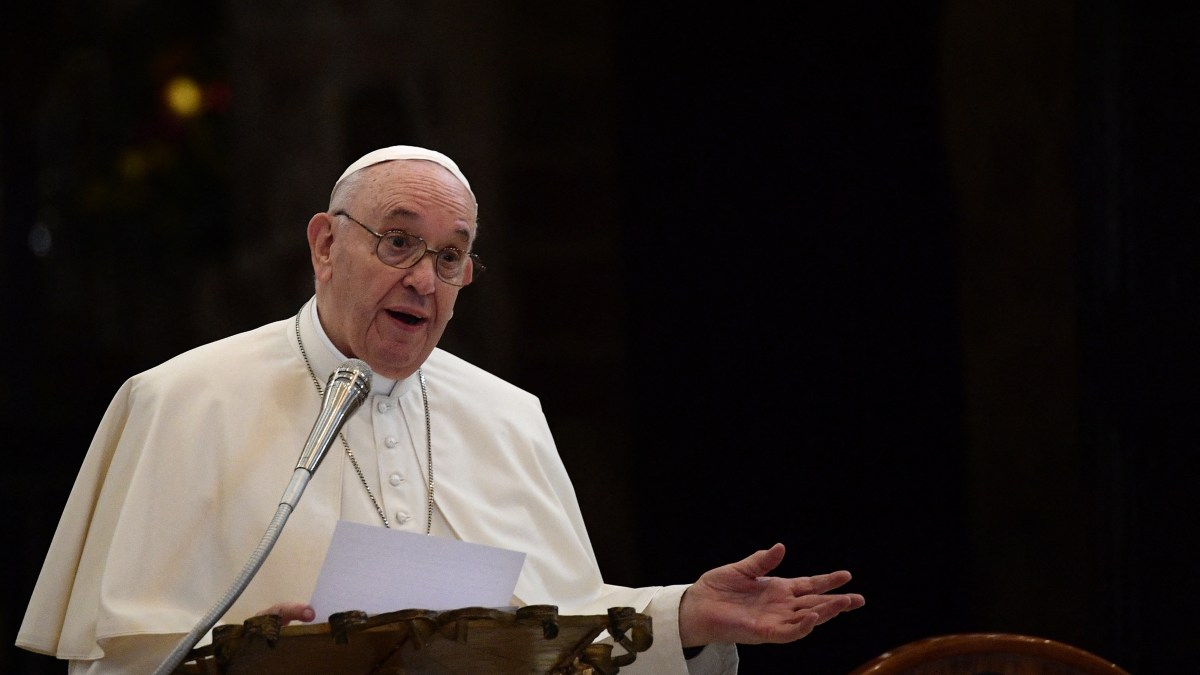POPE FRANCIS - WORLD DAY OF THE POOR - ASSISI - AFP