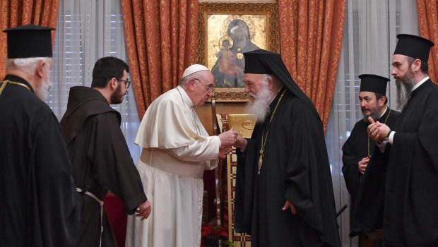 PAPIEŻ FRANCISZEK W GRECJI