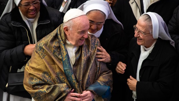 Pope Francis Nuns