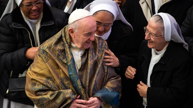 Pope Francis Nuns