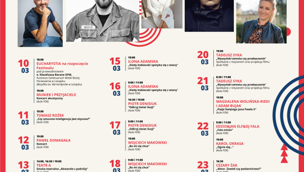 Festiwal Kultury Chrześcijańskiej "Odkryj życie z pasją" Leżajsk