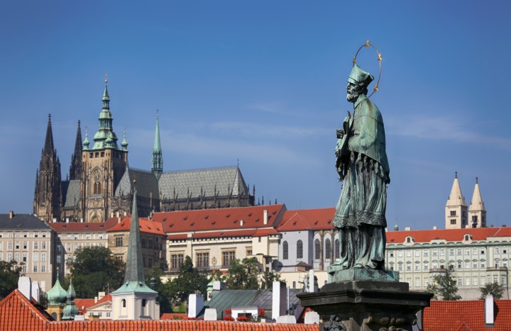 Pomnik św. Jana Nepomucena w Pradze