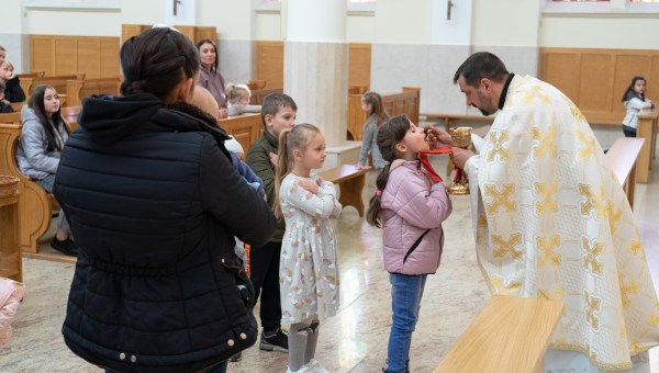 Boska Liturgia w kościele parafialnym w Sułkowicach