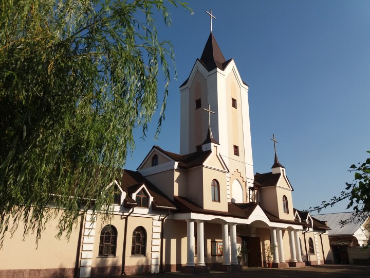 Kościół św. Wacława w Żytomierzu. Racz nas miłościwie od wszelkich przeciwności wybawić!