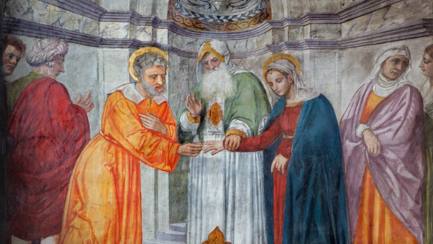 Zaślubiny Maryi i Józefa