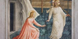Dlaczego Maria Magdalena przy grobie Jezusa odwracała się dwukrotnie?