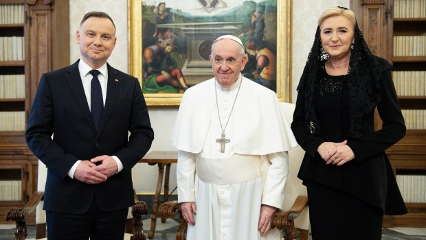 Wizyta Prezydenta RP z Małżonką w Watykanie