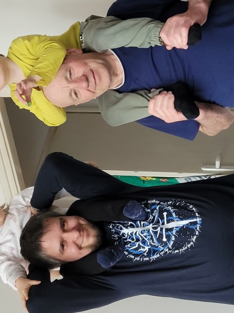 Rodzina Dzedzejów z gośćmi