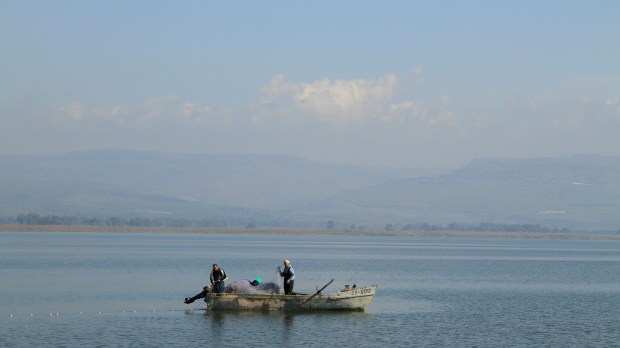 JEZIORO TYBERIADZKIE; GALILEA