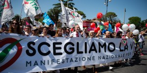 „Zawsze jest dobry powód, by żyć!” – ulicami Rzymu przeszła manifestacja pro-life [GALERIA]