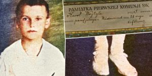 O tym, jak przyszły papież musiał założyć dziewczęce buciki. Pierwsza Komunia Lolka
