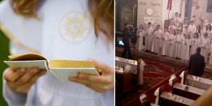 Disco-polo na Pierwszej Komunii. Zobacz filmik z kościoła, który stał się viralem