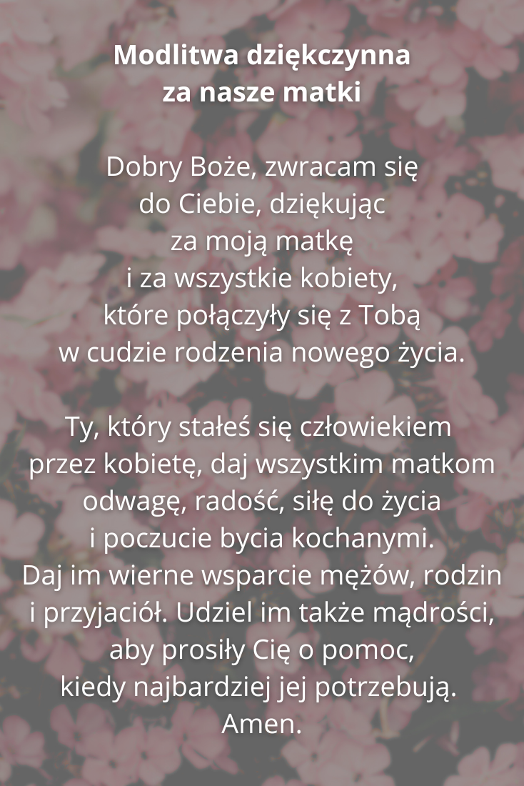 Modlitwa dla ciebie na dziś [26 maja]