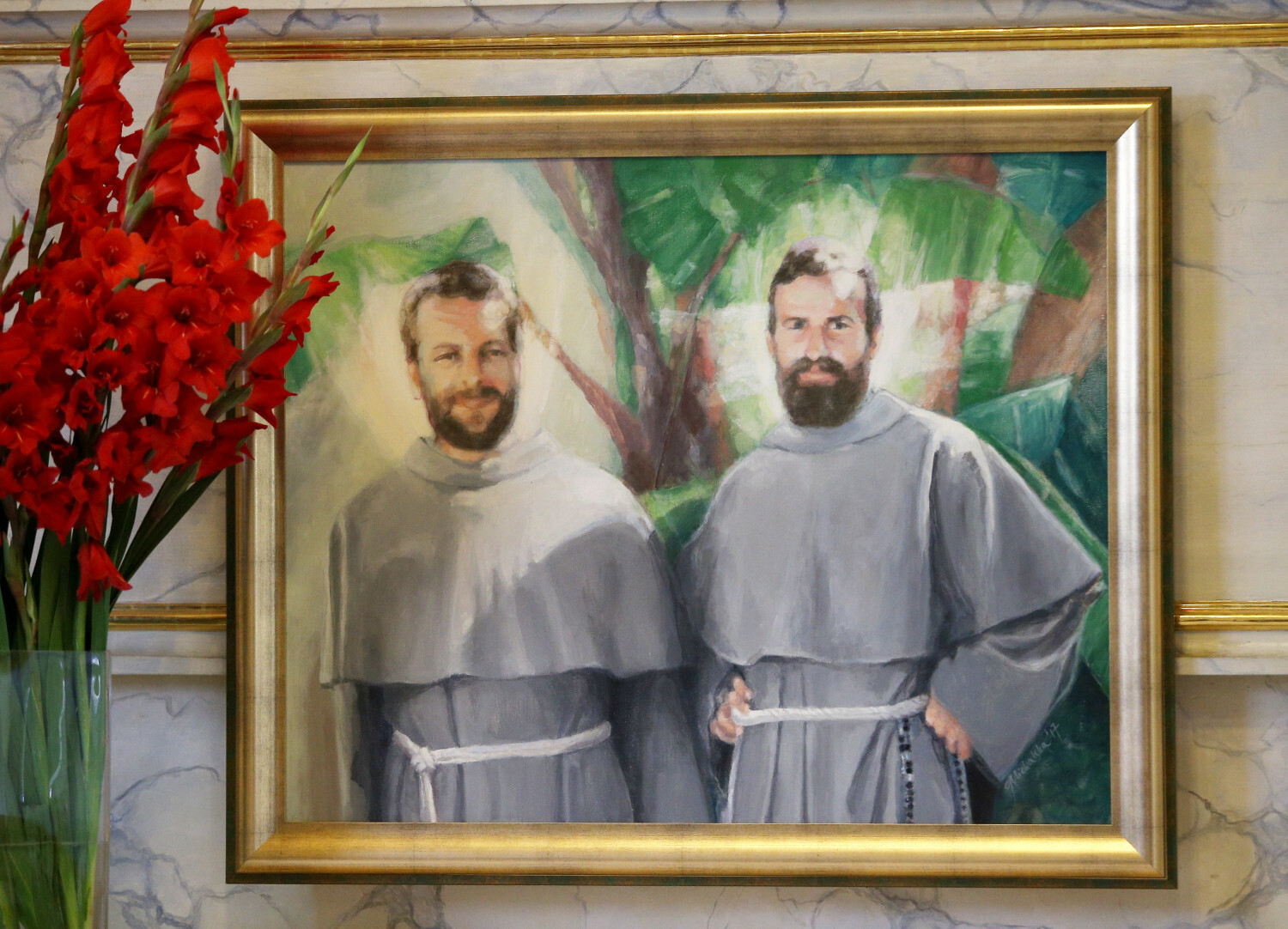 Bł. o. Zbigniew Strzałkowski i bł. o. Michał Tomaszek, franciszkanie, polscy misjonarze męczennicy z Peru
