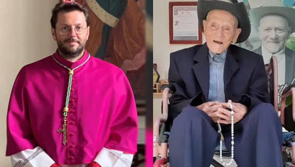 Cardeal mais jovem e homem mais velho do mundo