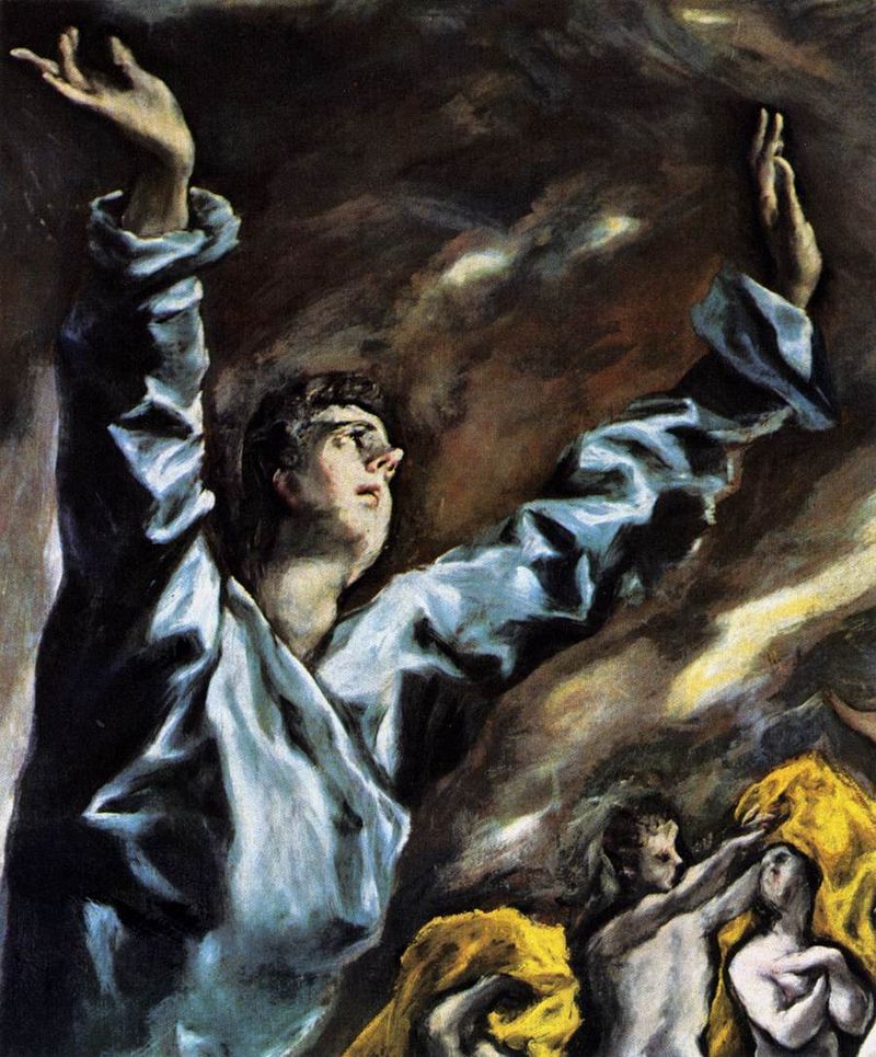 El Greco: Otwarcie piątej pieczęci Apokalipsy (Wizja św. Jana)