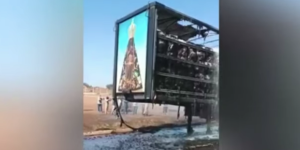 Ciężarówka spłonęła, wizerunek Maryi ocalał. To już drugi taki przypadek w ciągu pół roku!