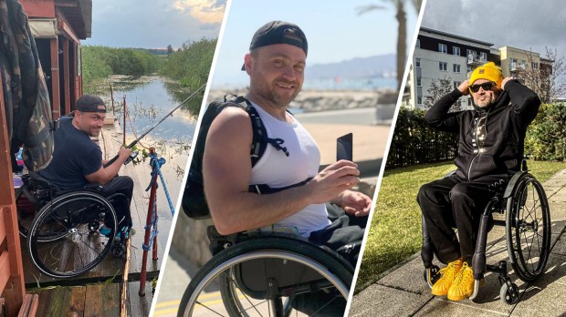 Łukasz Hećman niepełnosprawny podróżnik i bloger