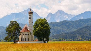 Kościół katolicki w Schwangau w Niemczech