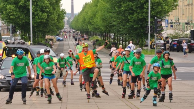 WROCŁAWSKA PIELGRZYMKA ROLKOWA NA JASNĄ GÓRĘ