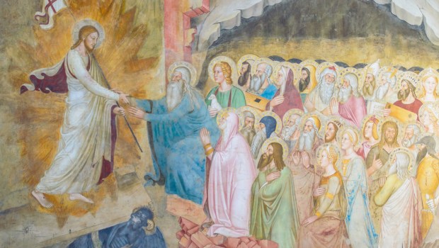 Chrystus oswabadza ludzi z piekła