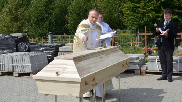 Pogrzeb dzieci nienarodzonych w Krakowie