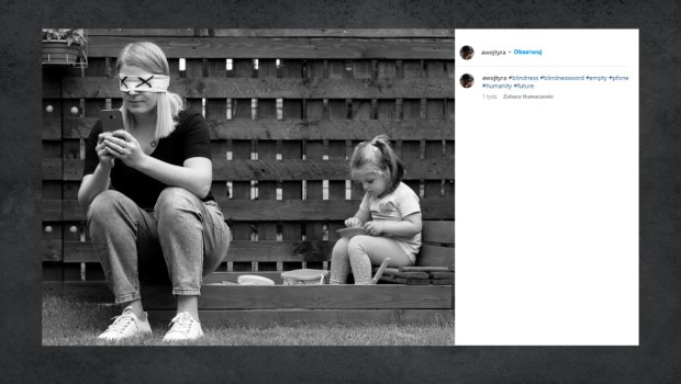 kampania społeczna ślepota smartfonowa