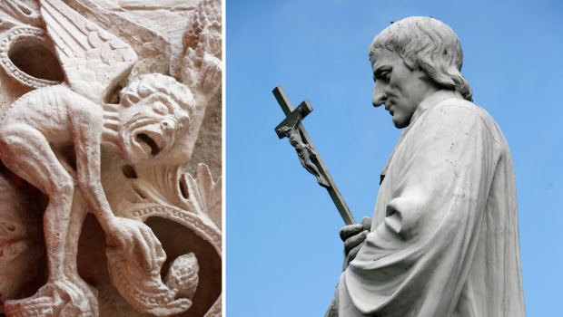 diabeł i Jan Maria Vianney