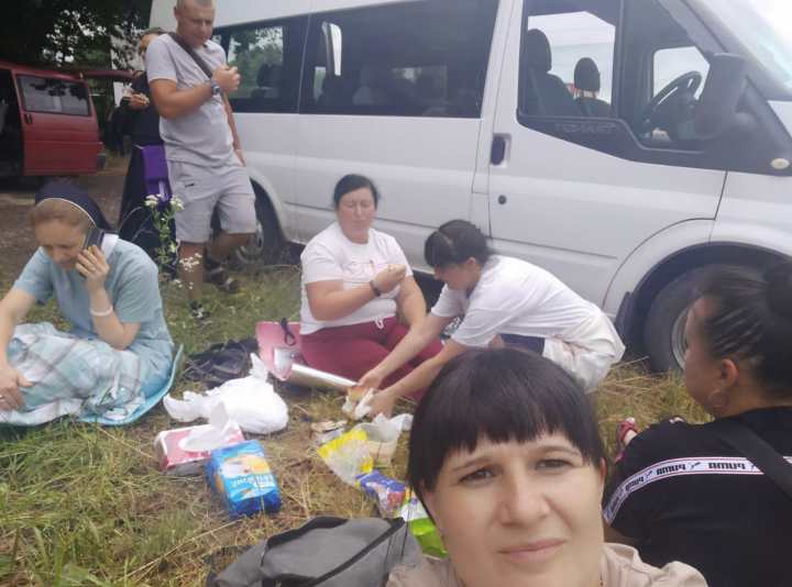 pomoc dla Ukraińców od franciszkanów w Maćkowcach