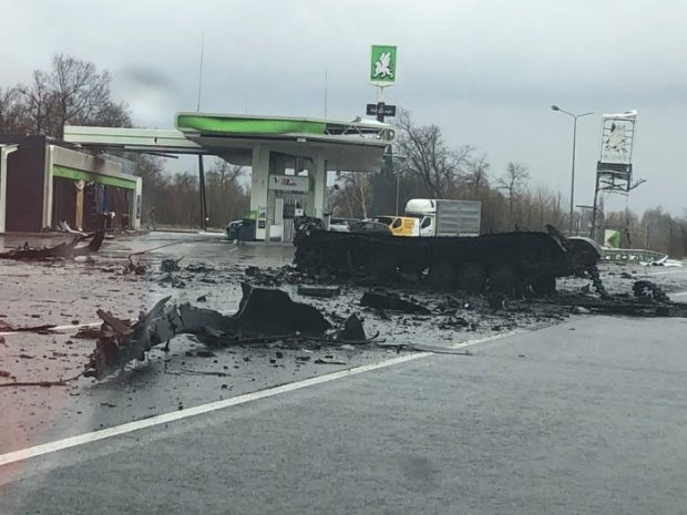 ks. Wiaczesław Bystrycki niesie pomoc na Ukrainie