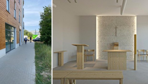 parafia w bloku mieszkalnym w Poznaniu