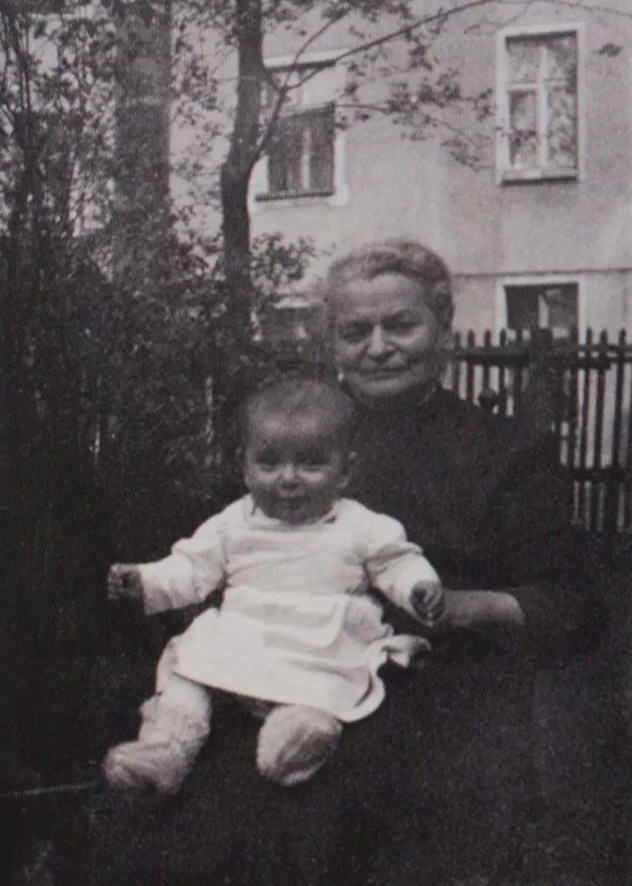 Augusta Stein z wnuczką Susanne Biberstein