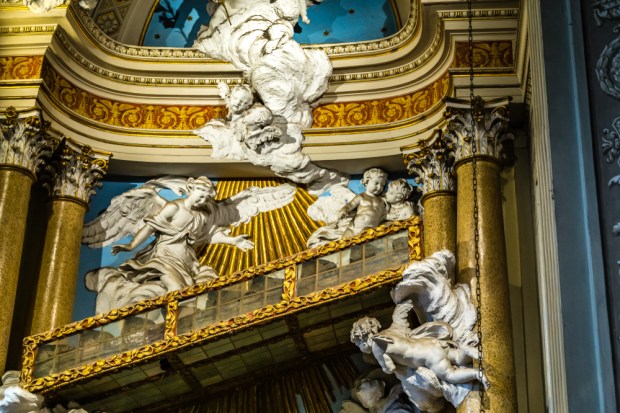 schody św. Aleksego w bazylice św. Bonifacego i św. Aleksego na Awentynie