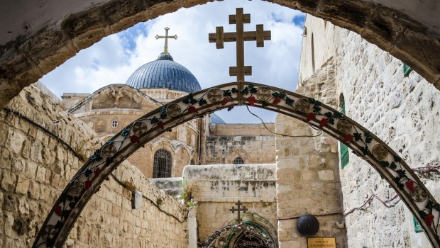 Via Dolorosa, stacja IX, Stare Miasto w Jerozolimie