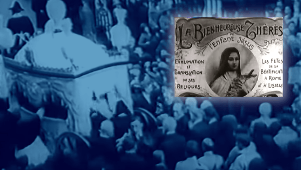 Film z ekshumacji ciała św. Teresy z Lisieux