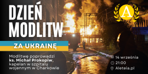 [TRANSMISJA O GODZ. 21:00] Dołącz do naszej modlitwy o pokój. Już dziś różaniec prowadzony przez kapelana z Charkowa