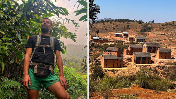 Dominik Włoch pielgrzymuje samotnie przez Madagaskar