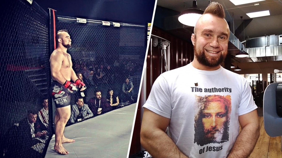Grzegorz Białas wierzący zawodnik MMA i trener personalny