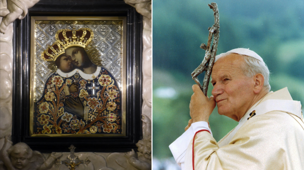 Jan Paweł II i Maryja