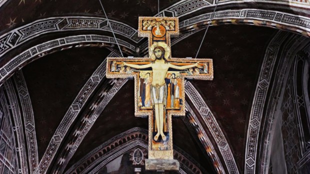 krzyż San Damiano w Bazylice św. Klary w Asyżu